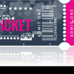 Cinema Ticket Sample Template Design. Trendy Vector Stock Vector Intended For Ticket Sample Template