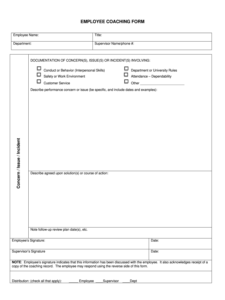 Coaching Log Template Call Center: Fill Out &amp;amp; Sign Online | Dochub for Call Center Coaching Sample Template