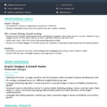 Combination Resume Guide [W/ Templates & Examples] In Combination Resume Sample Template