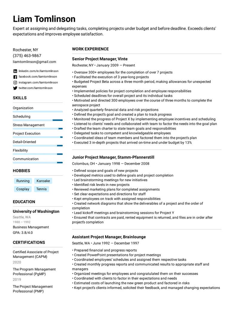 Combination Resume Templates &amp;amp; Formats For 2022 | Easy Resume with regard to Combination Resume Sample Template