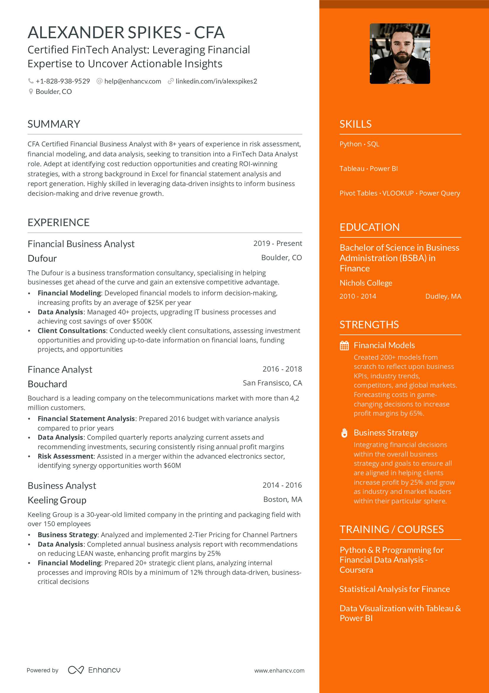 Combination Resume Templates | Hybrid Resume Templatesenhancv regarding Combination Resume Sample Template