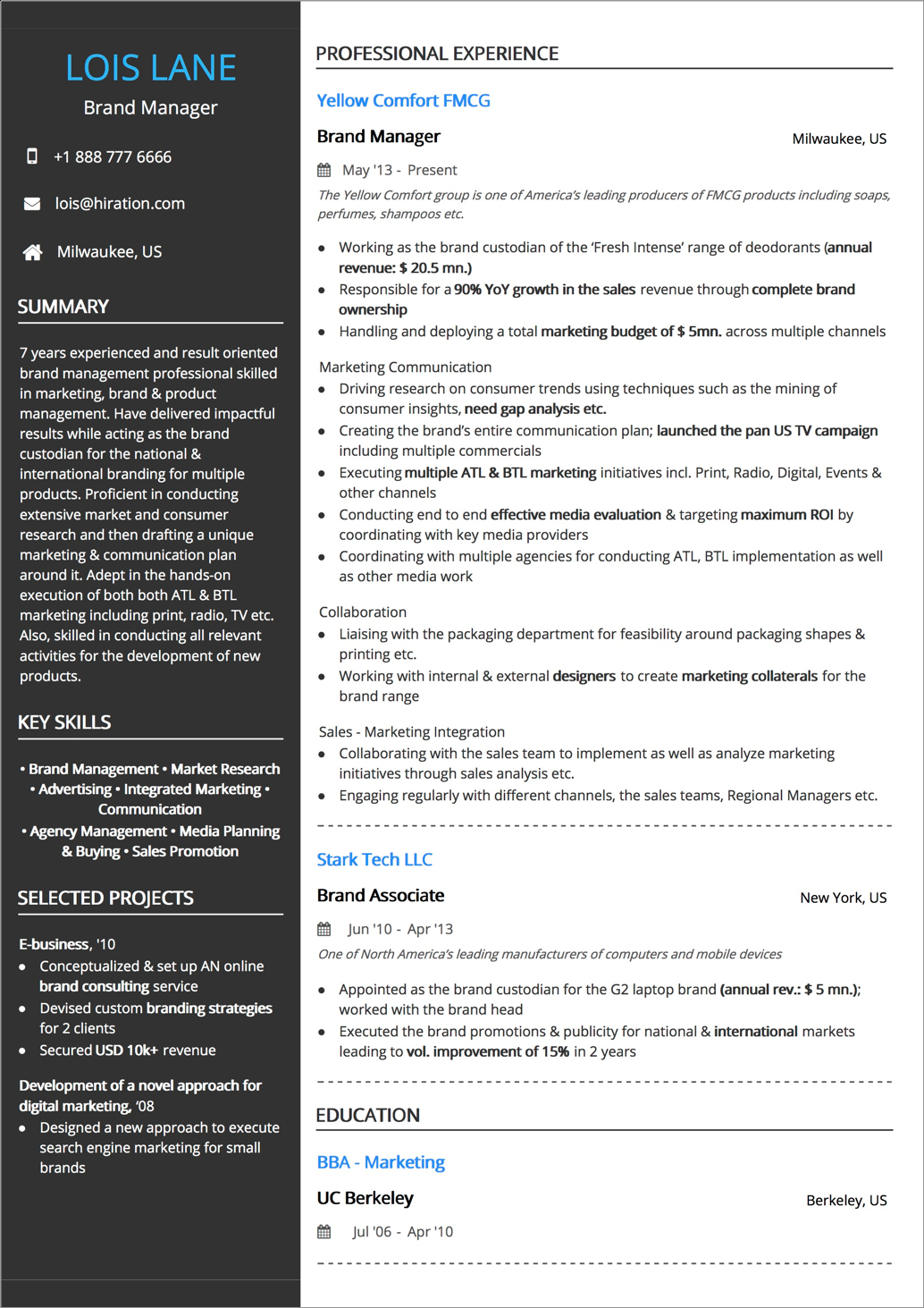 Combination Resume - The 2022 Guide To Combination Resumes in Combination Resume Sample Template