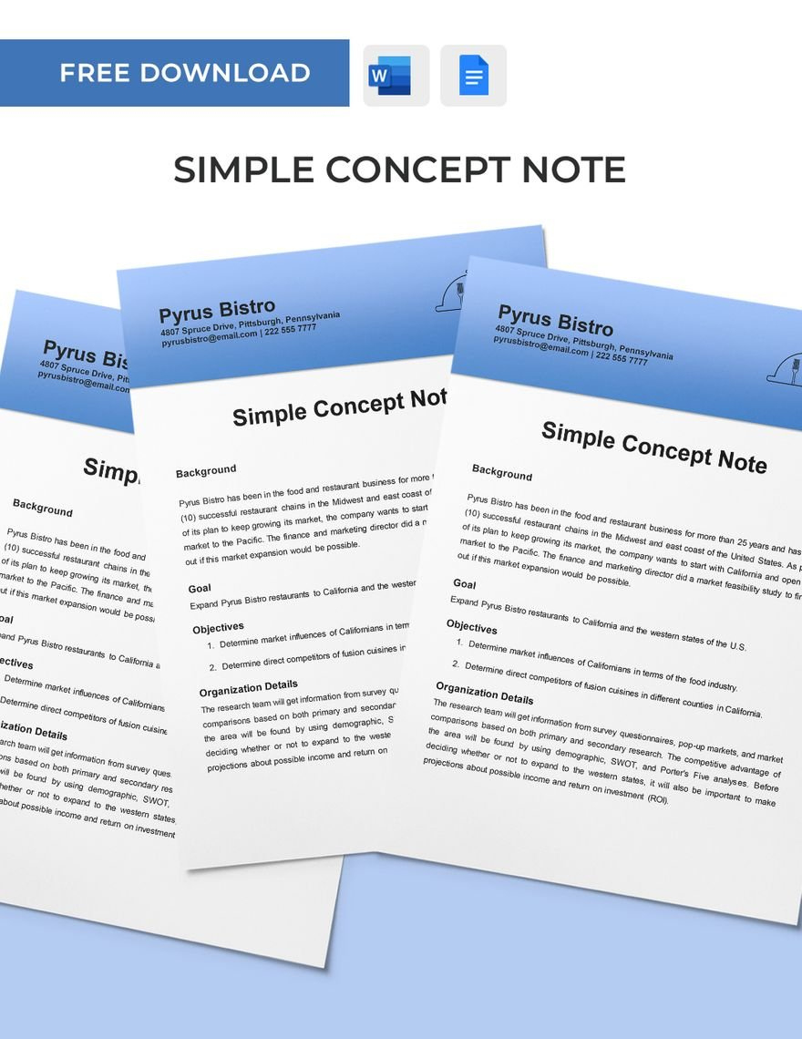 Concept Proposal Templates In Word - Free Download | Template regarding Concept Paper Template Sample