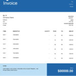 Consulting Invoice Template   Wave Financial Inside Consulting Services Invoice Sample Template