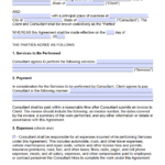 Consulting (Service) Agreement Template | Pdf | Word Regarding Consulting Contract Sample Template