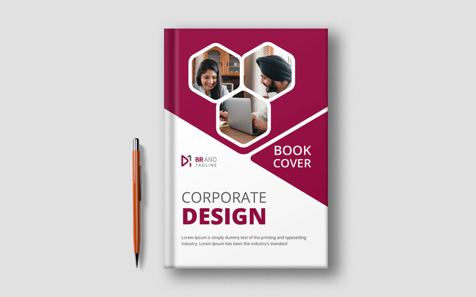 Corporate Book Cover Template Designs | Entheosweb with regard to Book Cover Sample Templates