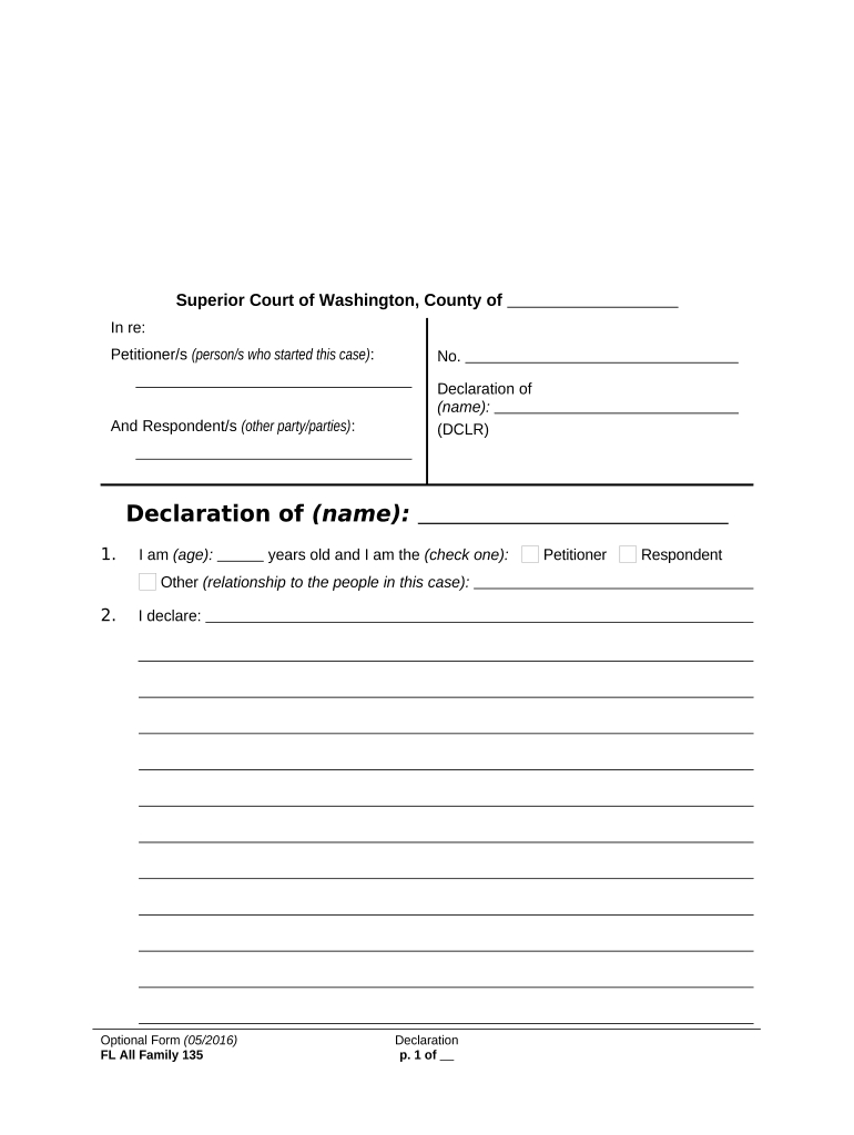 Court Declaration Template: Pre-Built Template | Airslate Signnow inside Declaration Sample Template