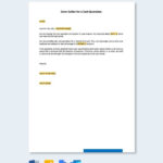 Cover Letter For A Cost Quotation In Google Docs, Word, Pages Throughout Quotation Request Email Sample Template