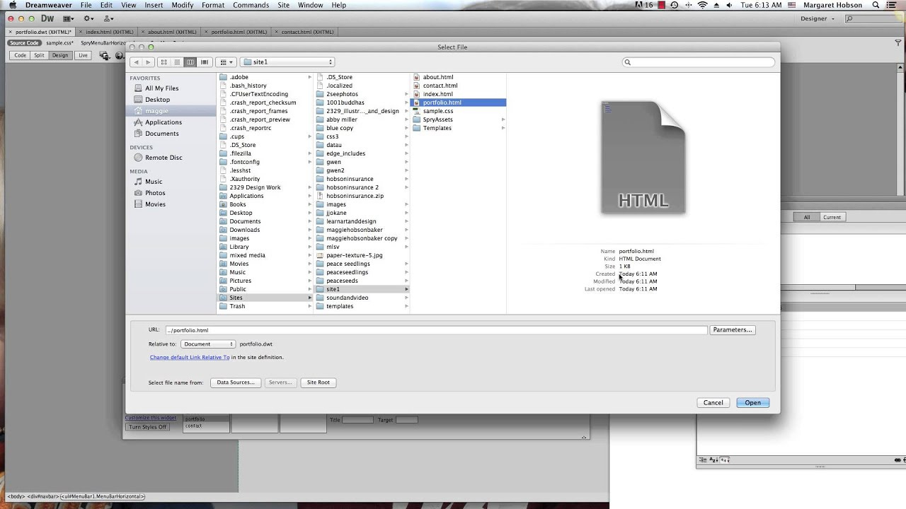 Creating Templates In Dreamweaver Cs6 within Dreamweaver Sample Templates