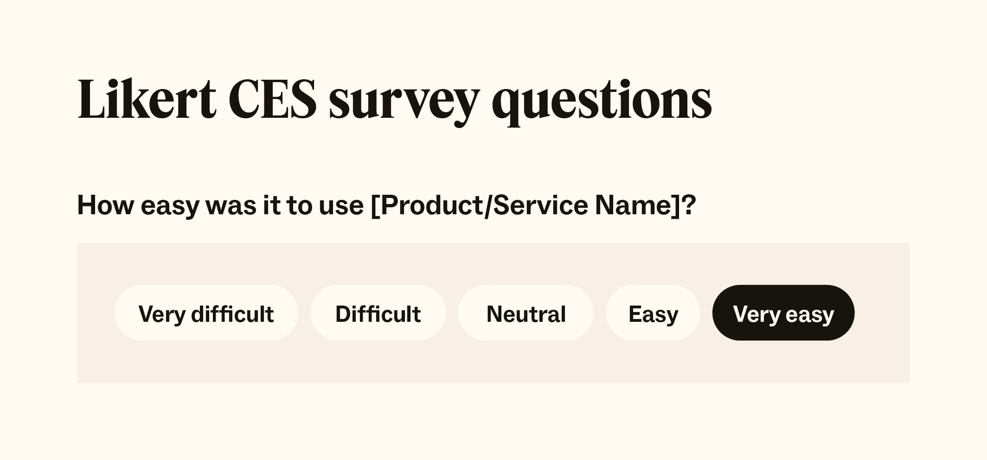 Customer Effort Score Simplified + How To Measure It with regard to Customer Service Survey Template Sample