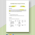 Customer Service Action Plan Template In Word, Pages, Google Docs Throughout Customer Service Plan Sample Template