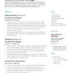 Customer Service Manager Resume Examples For 2024 | Resume Worded Intended For Customer Service Manager Resume Sample Templates