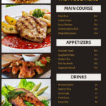 Customize 17,229+ Menus Templates Online   Canva Throughout Menu Sample Template