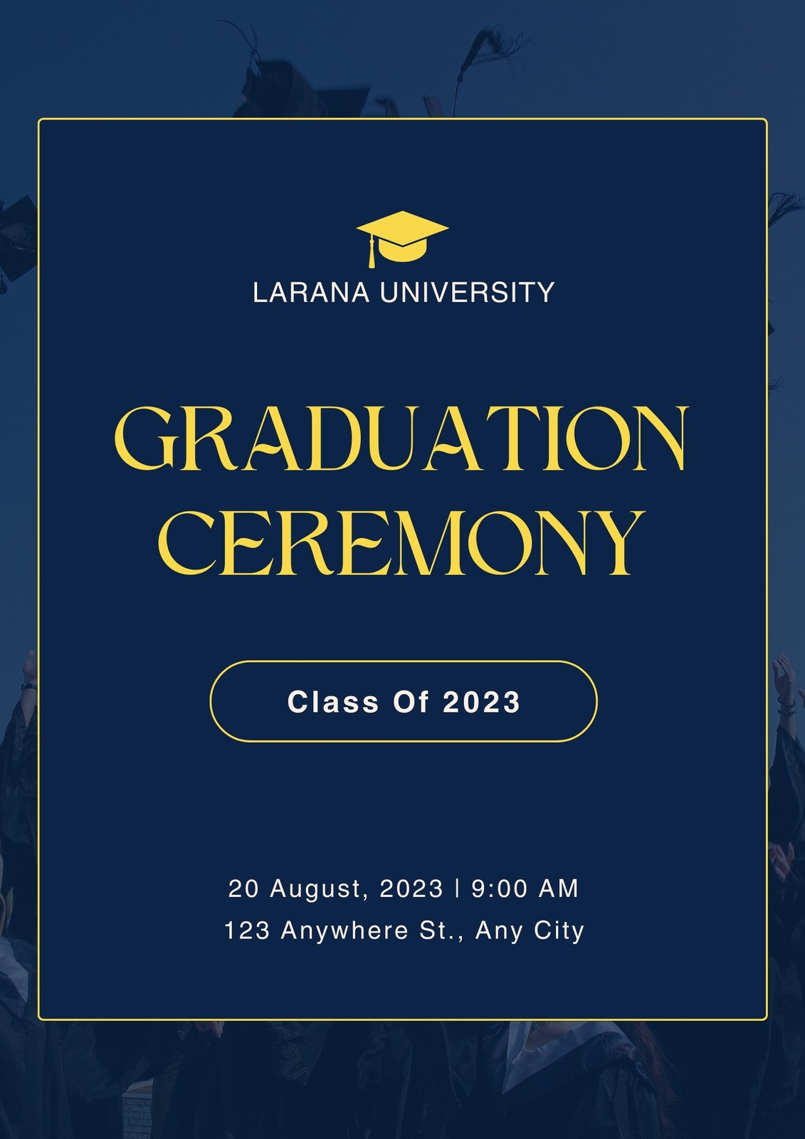 Customize 401+ Graduation Programs Templates Online - Canva throughout Graduation Ceremony Program Sample Template