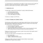 Cyber Security Policy Template 2024 [Download .Docx] | Business In In Information Security Policy Template Sample