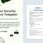 Cyber Security Policy Template In Word, Pdf, Google Docs Within It Security Policy Sample Template