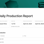 Daily Production Report Template | Assemble With Regard To Production Report Sample Template