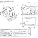 Design & Technology (Singapore): Presentation & Working Drawing Within Drawing Sample Template