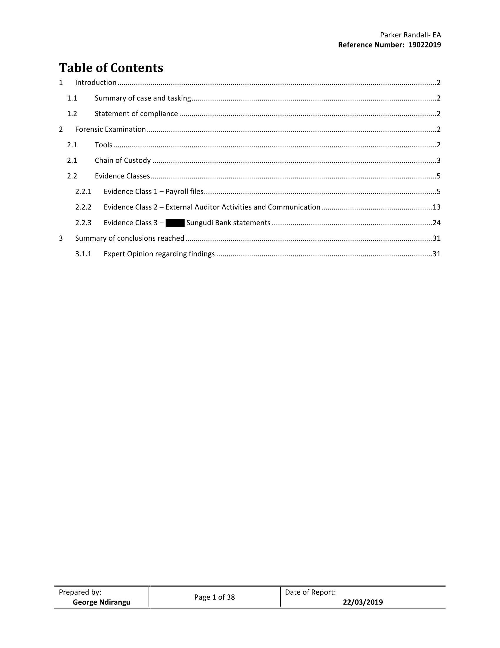 Digital Forensic Report- Sample - With File Html_Redacted intended for Forensic Report Sample Template