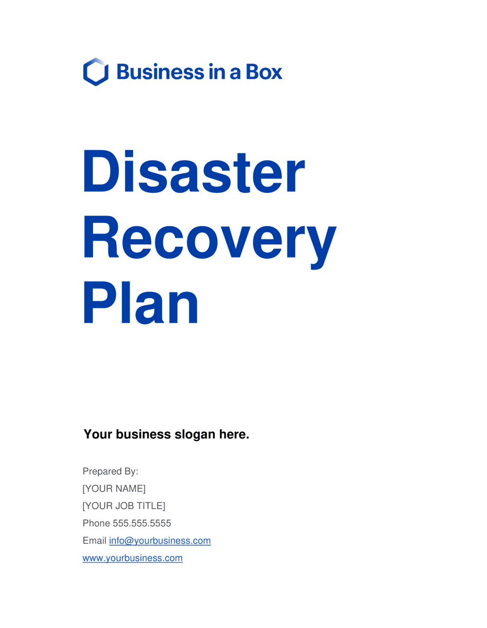 Disaster Recovery Plan Template 2024 [Download .Docx] | Business inside Disaster Recovery Plan Template Sample