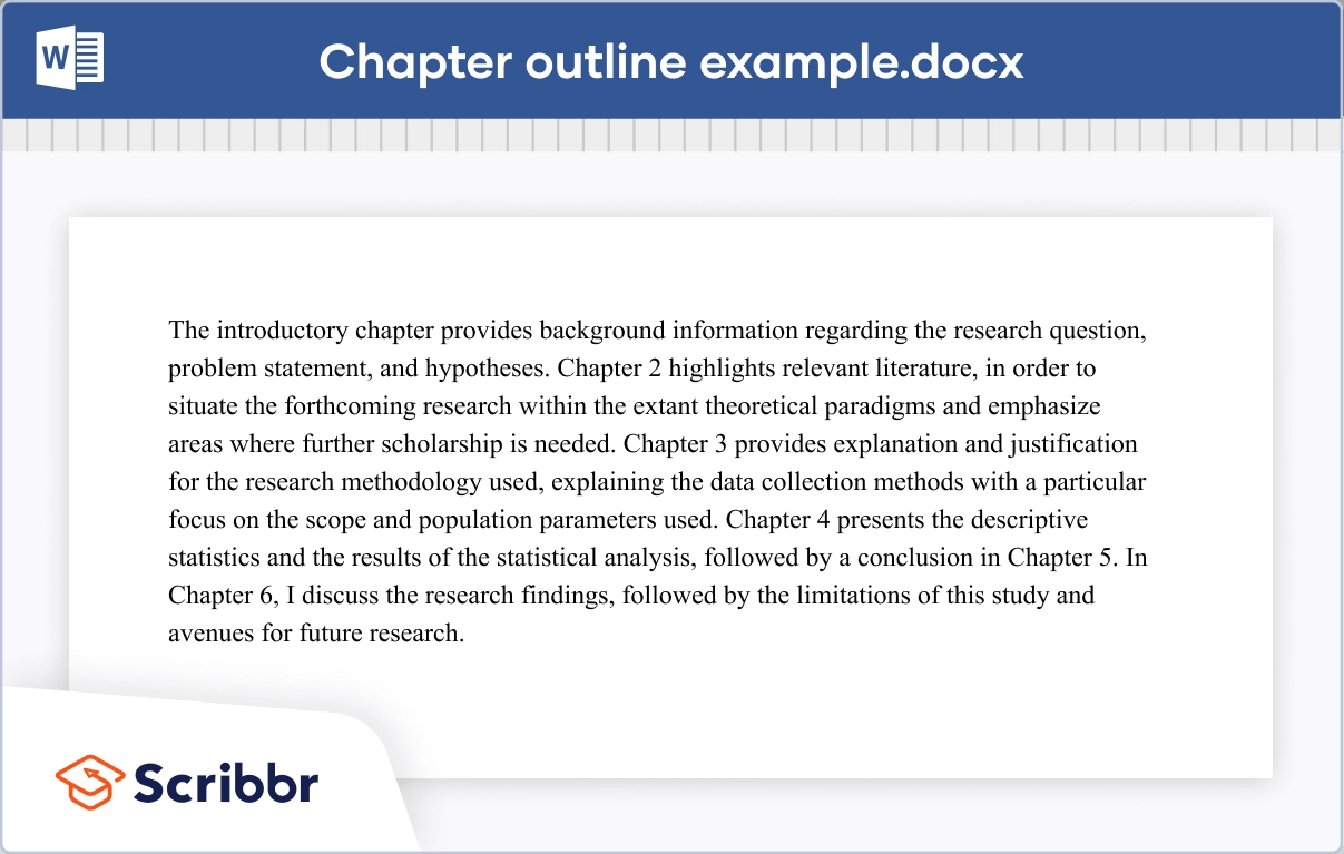 Dissertation &amp;amp; Thesis Outline | Example &amp;amp; Free Templates regarding Thesis Sample Template