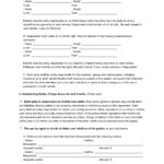 Divorce Settlement Agreement Template (Free Download) Intended For Divorce Agreement Template Sample