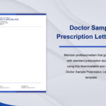 Doctor Sample Prescription Letterhead In Ms Word, Illustrator With Regard To Prescription Sample Template