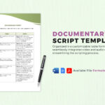 Documentary Script Template In Word, Pdf, Google Docs   Download Within Documentary Film Script Template Sample