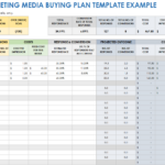 Download Free Media Plan Templates In Many Formats & How To Regarding Book Marketing Plan Sample Template