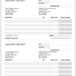 Download Free Pdf Receipt Templates | Smartsheet With Receipt Book Templates Sample