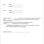 Download Free Promissory Note Template In Word And Pdf | Signeasy Throughout Free Promissory Note Sample Template