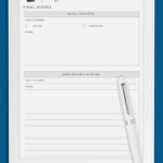 Download Printable Final Wishes Template With Notes Pdf Within Free Letter Of Wishes Sample Template