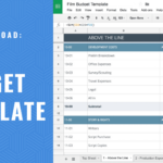 Download Your Free Film Budget Template For Film & Video Production In Film Budget Template Sample