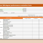 Downloadable Free Employee Evaluation Form Template Word | Wps Intended For Sales Performance Review Sample Templates