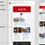 E Newsletters: Tips, Tools, And Best Practices – Brand And Visual Regarding E Newsletter Template Sample