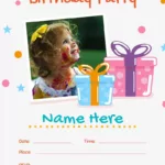 Editable Birthday Invitation Templates Regarding Birthday Invitation Sample Template