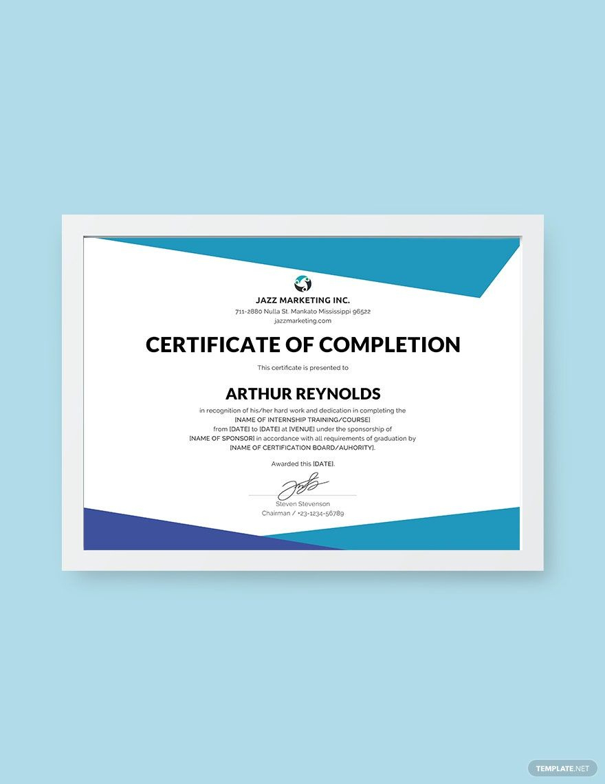 Editable Course Completion Certificate Template In Word, Publisher regarding Course Completion Certificate Sample Template