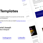 Email Template For Designers And Startups   2022 | Figma Intended For Email Template Design Samples