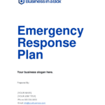 Emergency Response Plan Template 2024 [Download .Docx] | Business Regarding Emergency Response Plan Template Sample