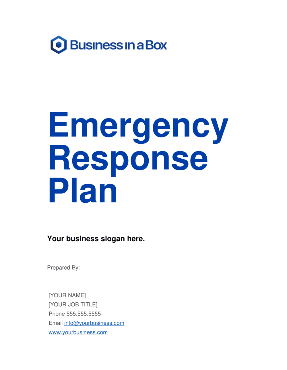 Emergency Response Plan Template 2024 [Download .Docx] | Business regarding Emergency Response Plan Template Sample
