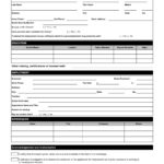 Employment Application Form   19+ Examples, Format, Pdf In Employment Form Sample Template