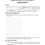 Employment Contract Template & Best Practices | Pdf Agile Inside Employee Contract Template Sample