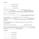 Employment Offer Letter Template | Sample & Pdf | Lawdistrict Pertaining To Job Offer Letter Sample Template