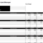 Event Budget Template For Excel (Free Download) For Event Budget Sample Template