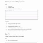 Event Marketing Plan Template Within Event Marketing Plan Template Sample