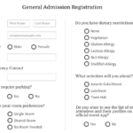 Event Registration Forms And Templates [+7 Tips]   Whova Regarding Sign Up Form Template Sample