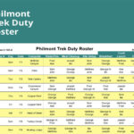 Excel Of Duty Roster Excel Template.xls | Wps Free Templates Within Duty Roster Sample Template