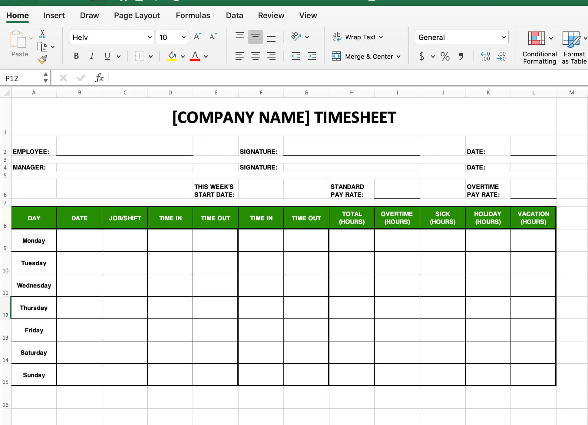 Excel Time Sheet Guide: Free Templates Download | Quickbooks regarding Timesheet Sample Template