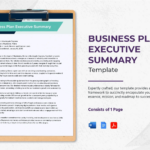 Executive Summary Templates In Pdf   Free Download | Template Intended For Summary Plan Description Sample Templates