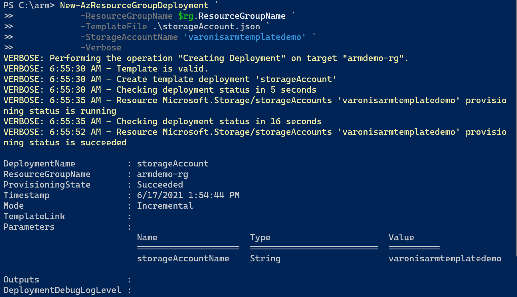 Exploring Arm Templates: Azure Resource Manager Tutorial intended for Arm Sample Templates